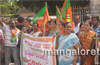 BJP protests against petrol price hike